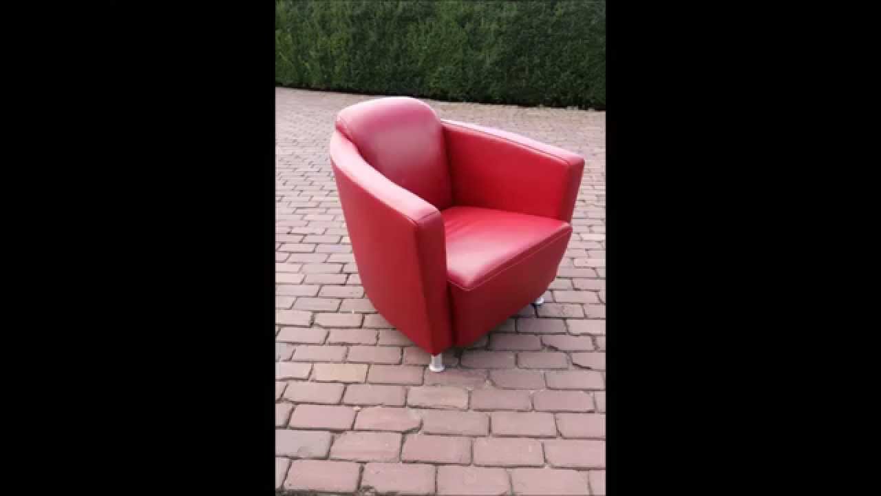Een leren fauteuil herstofferen