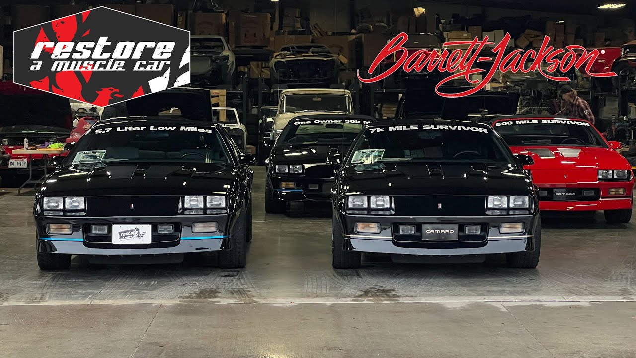IROC Camaro Collection Headed To Barrett Jackson Scottsdale 2023