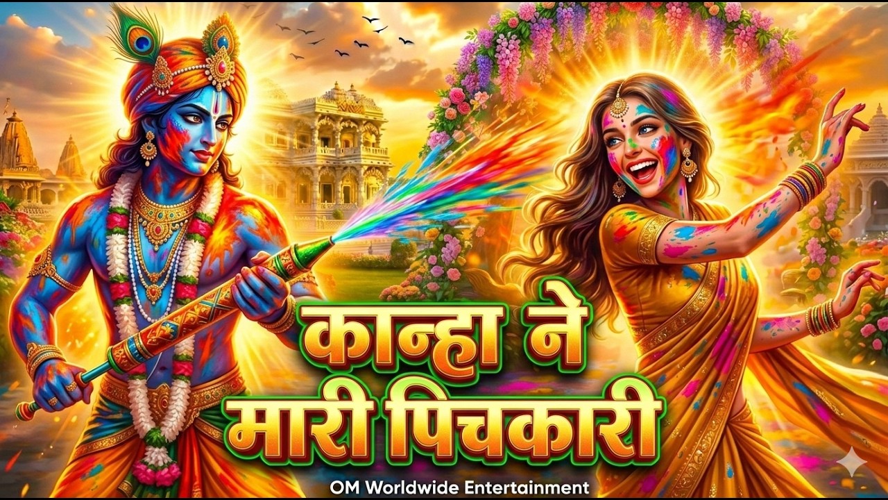 कान्हा ने मारी पिचकारी | Kanha Ne Mari Pichkari | Holi Bhajan | Krishan Holi Bhajan | Holi Song 2026