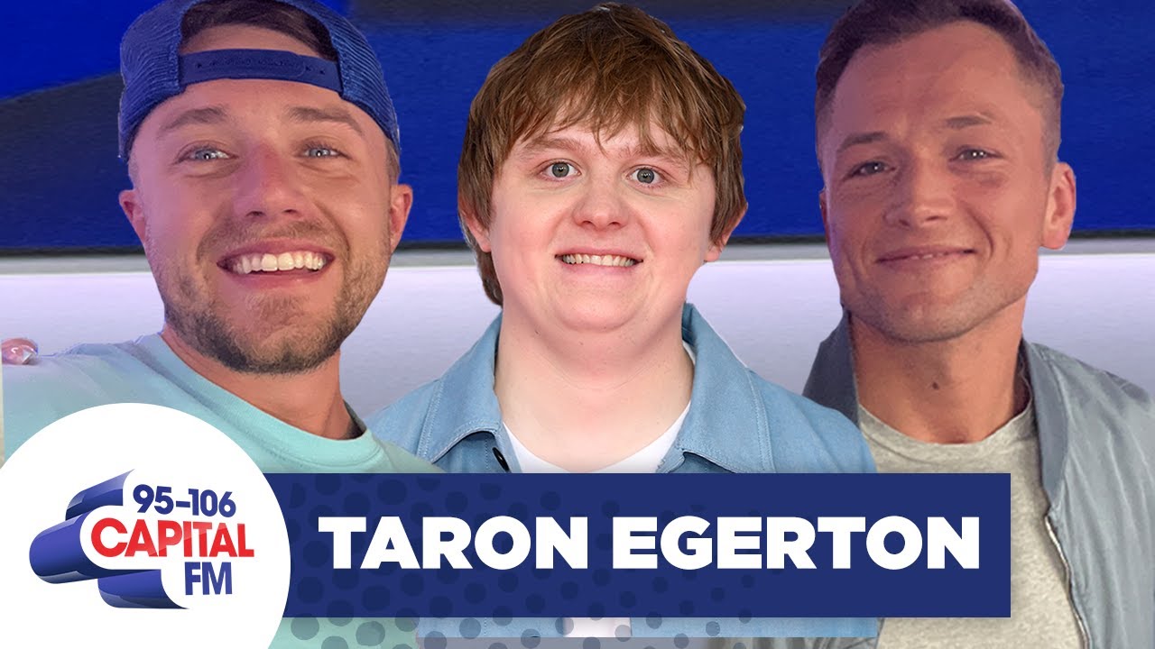 Taron Egerton On His Friendship With Lewis Capaldi