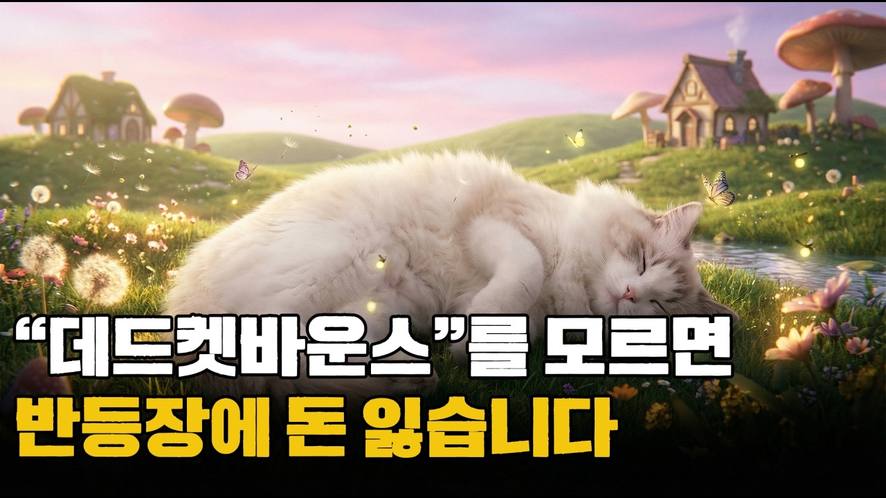 &rdquo;데드캣바운스&ldquo;를 아직도 모르시나요? 반등에 물리는 이유를 알려드립니다.