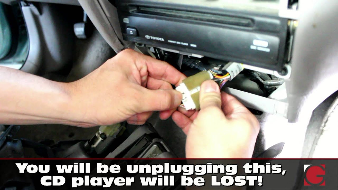 2001 2002 2003 Toyota Prius Stereo Removal and GROM Bluetooth Android iPhone USB Kit Installation