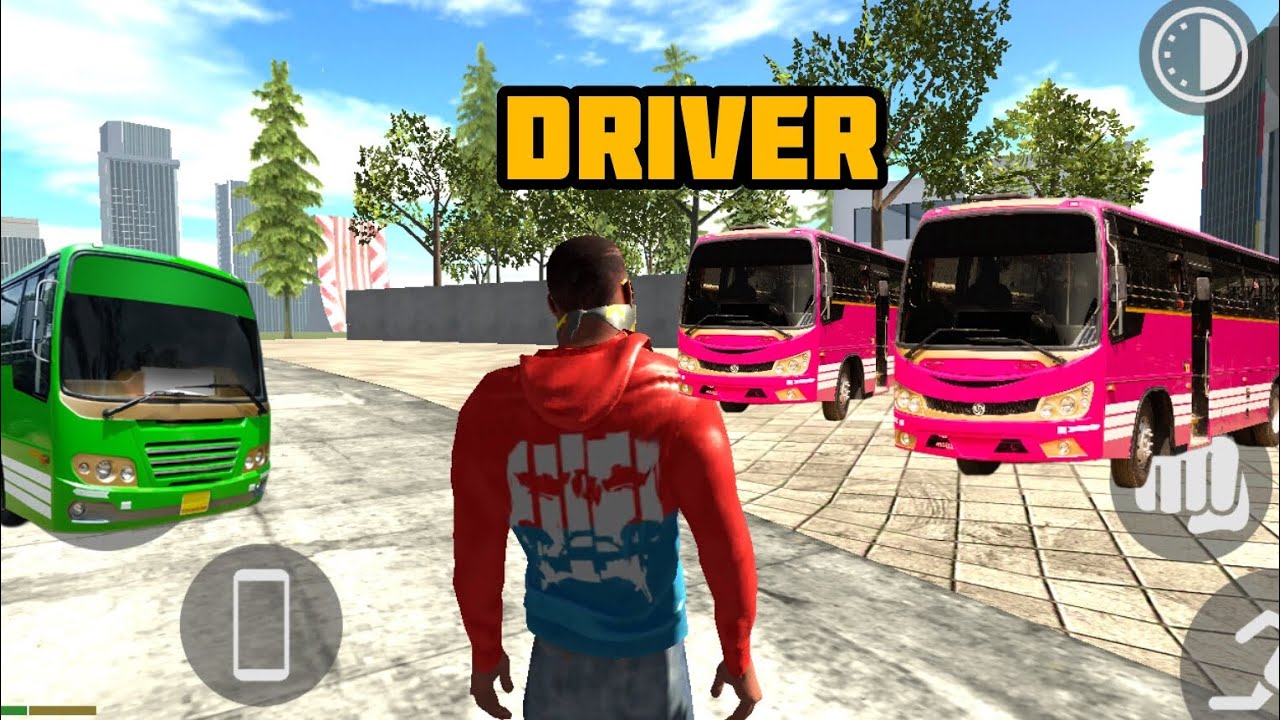 Franklin private bus driver 😎🆒#⃣ #indianbikesdriving3dnewtodayupdate 