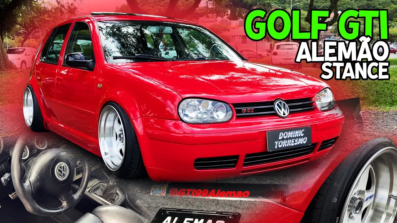 O LENDÁRIO VW GOLF GTI MK4 ALEMÃO STANCE! CARRO DO DIA-A-DIA MONTADO EM PEÇAS RARAS DE R32