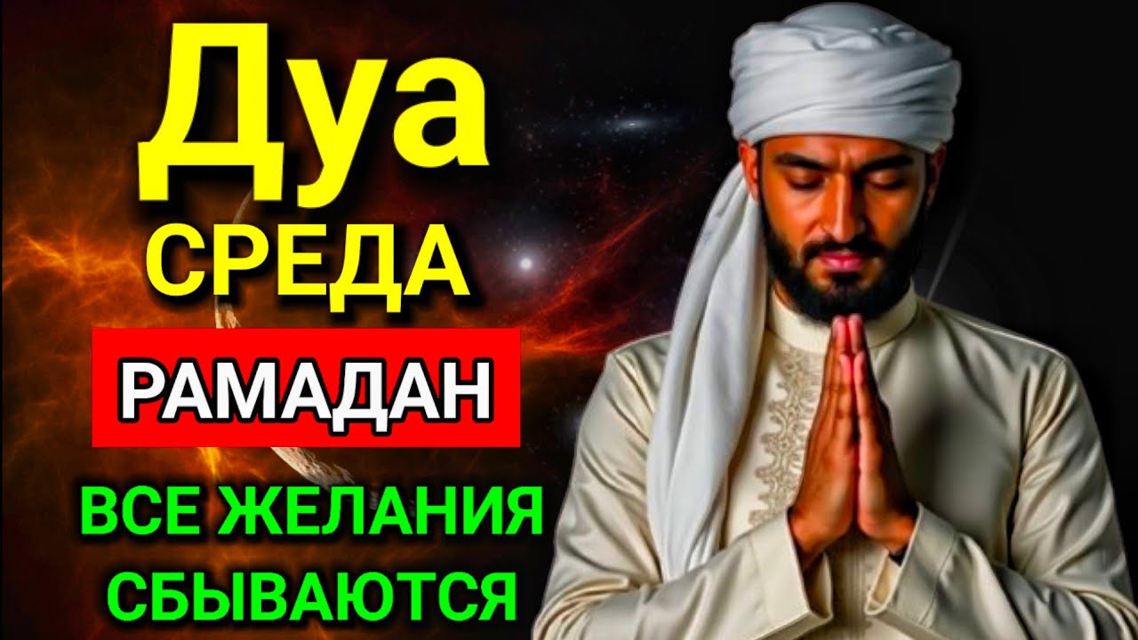 САМАЯ CИЛЬНАЯ Дуа в СРЕДA Рамадан Все желания сбываются! #дуа 💖