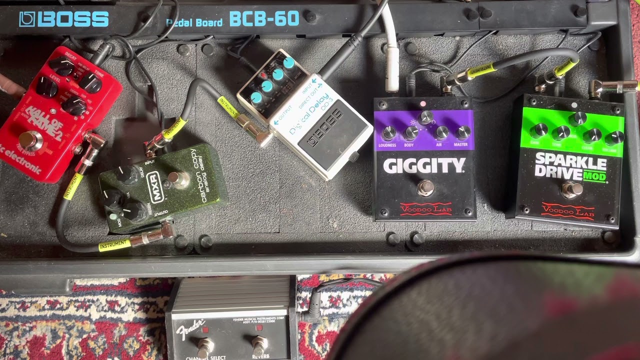 Clean Tone - Eric Johnson Pedalboard Demo
