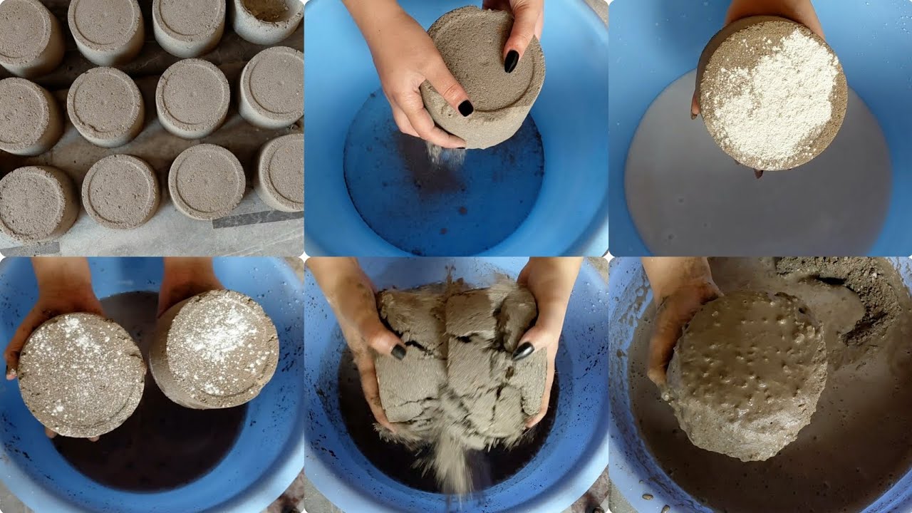 Gritty 🤎 dirt crumbling or smashing 🔥 satisfying relaxing 😌 video 
