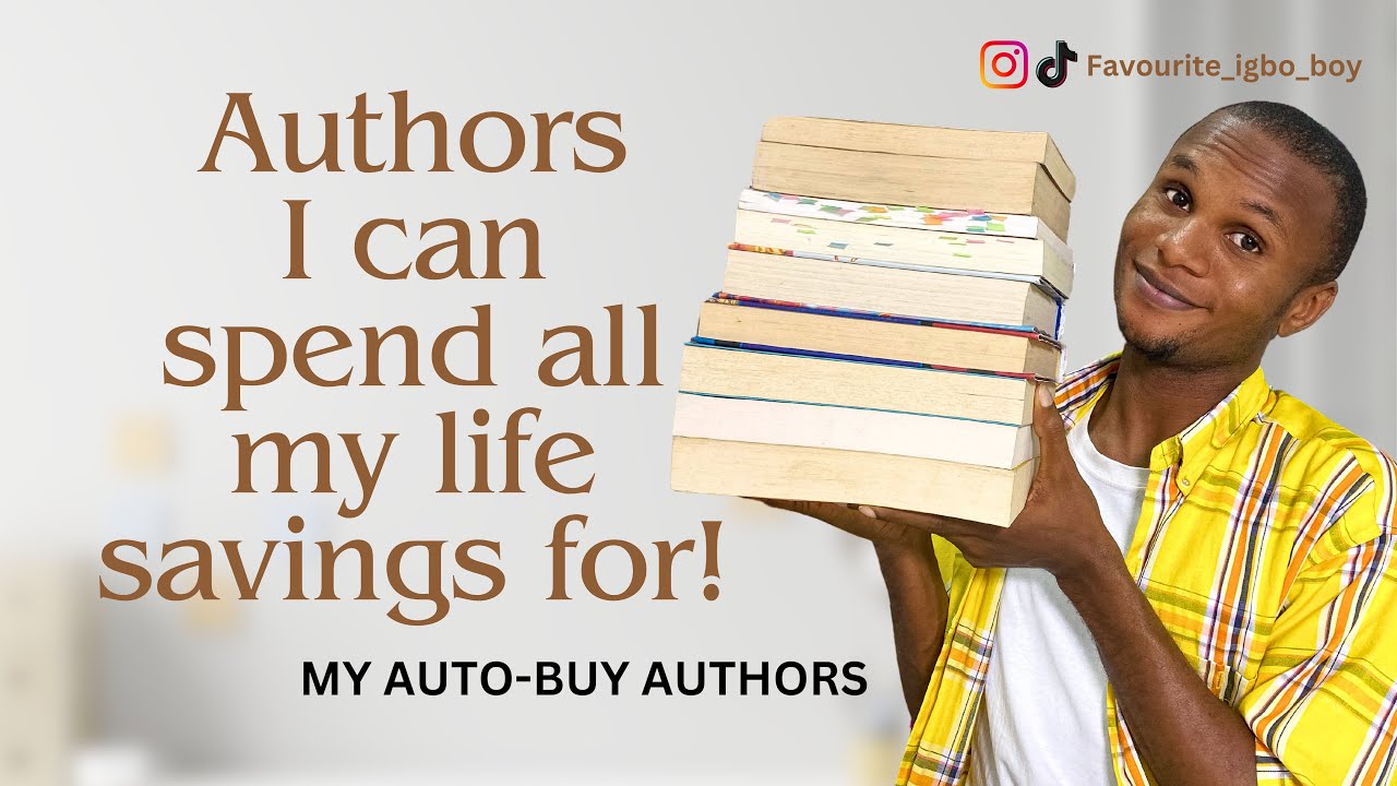 Authors I can spend all my life savings for | Auto-Buy authors