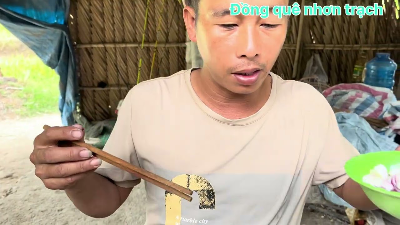 Một ngày ra đồng kiếm ăn #đồngquê 