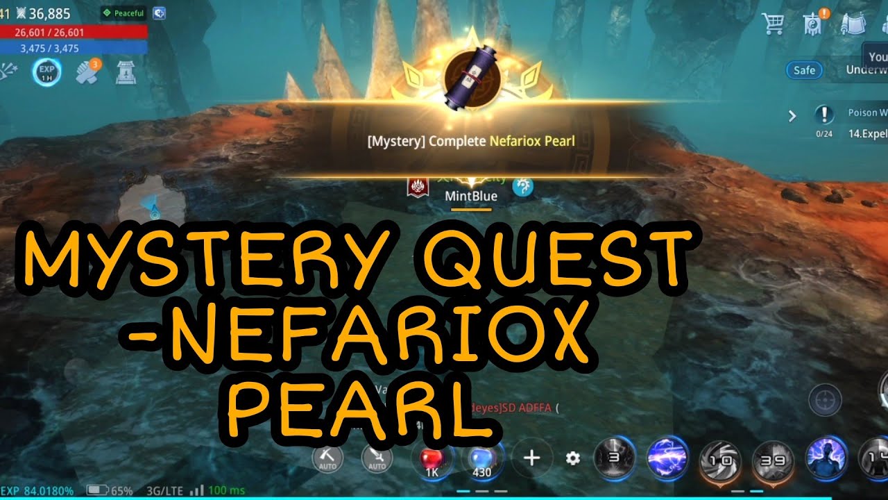 MIR4 - NEFARIOX PEARL / QUEST COMPLETE