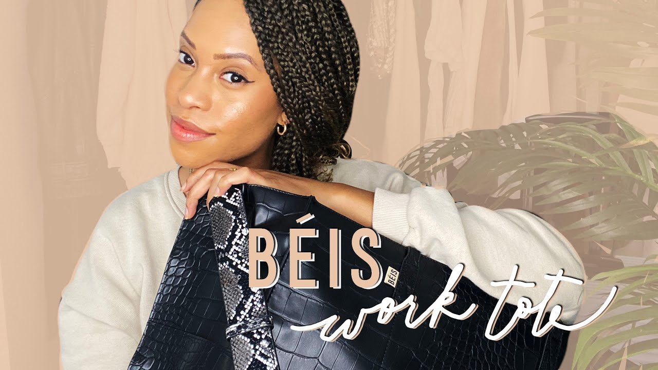 THE PERFECT CARRY-ON BAG: BEIS Work Tote Thorough Review