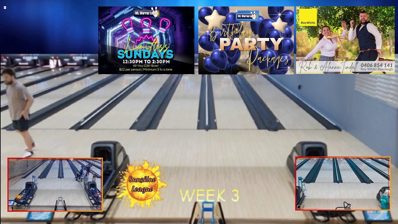 Mt Warren's Lanes Live
