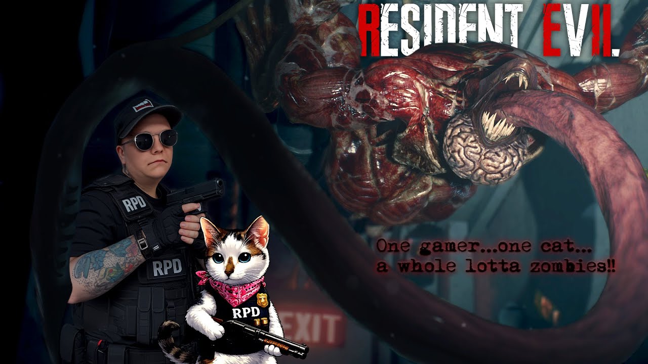 Resident Evil 2 Remake: Part 2 | My Cat Watched Me Play and Had Opinions...