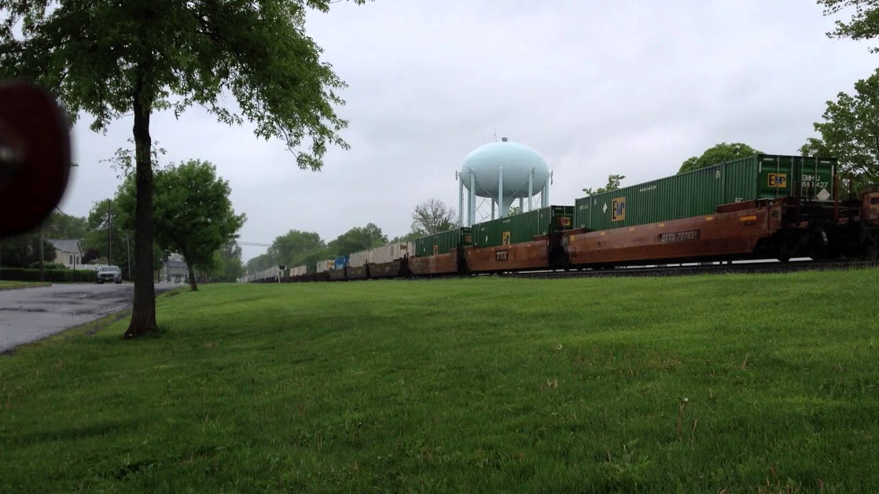 Two Heritage Units in one on NS Train 20E; May 14, 2014