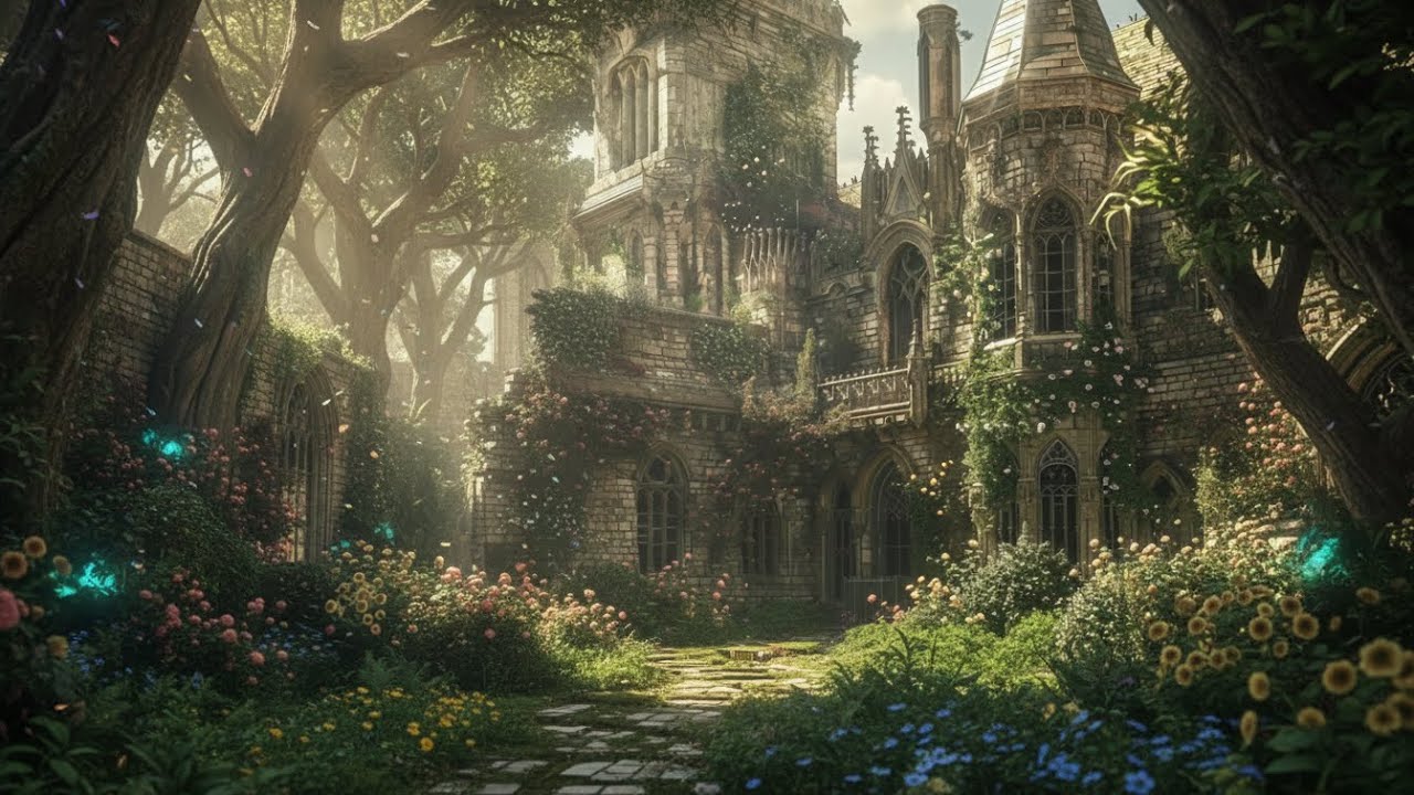 Escape to a Medieval Sanctuary | Relaxing Fantasy Music for Inner Peace