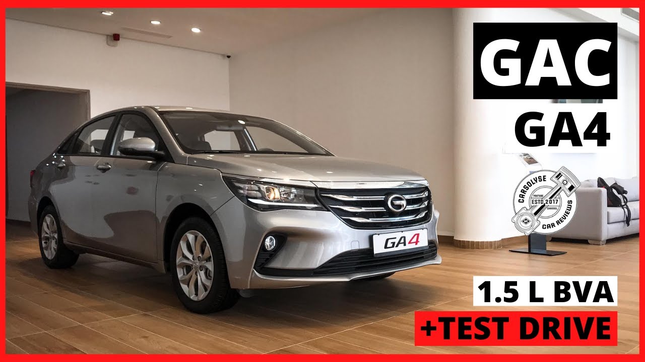 TEST DRIVE : GAC GA4 1.5 L BVA | ESSAI ROUTIER | MEME DIMENSIONS QU'UNE VW PASSAT !!