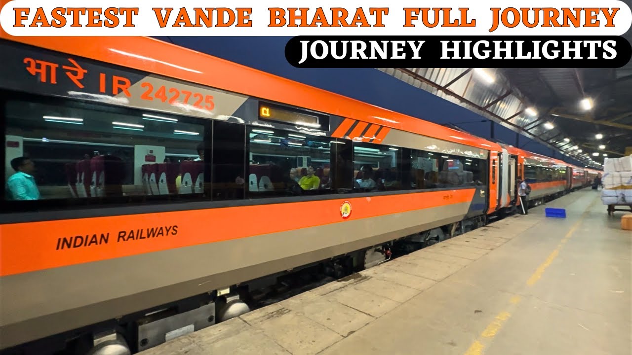 * Fastest Vande Bharat * Delhi to Varanasi Quick Executive Class Journey Highlights