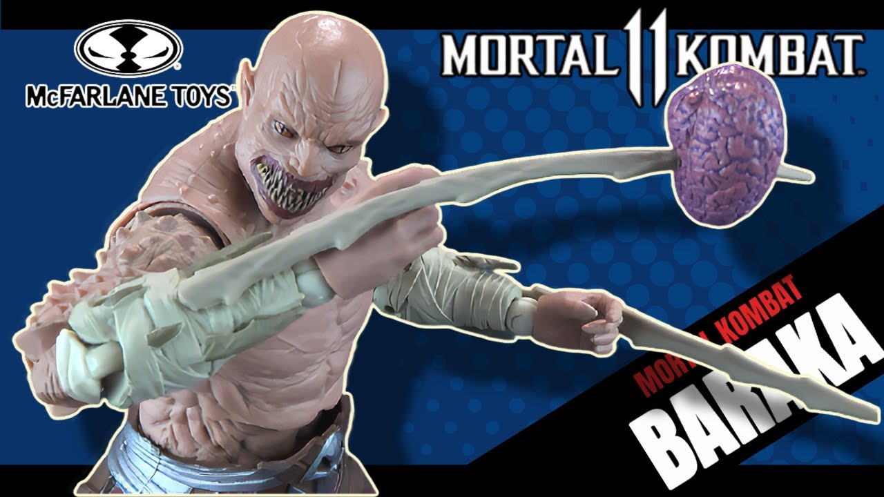 McFarlane Toys Mortal Kombat Baraka Tarkatan Beefcake Figure | Video Review