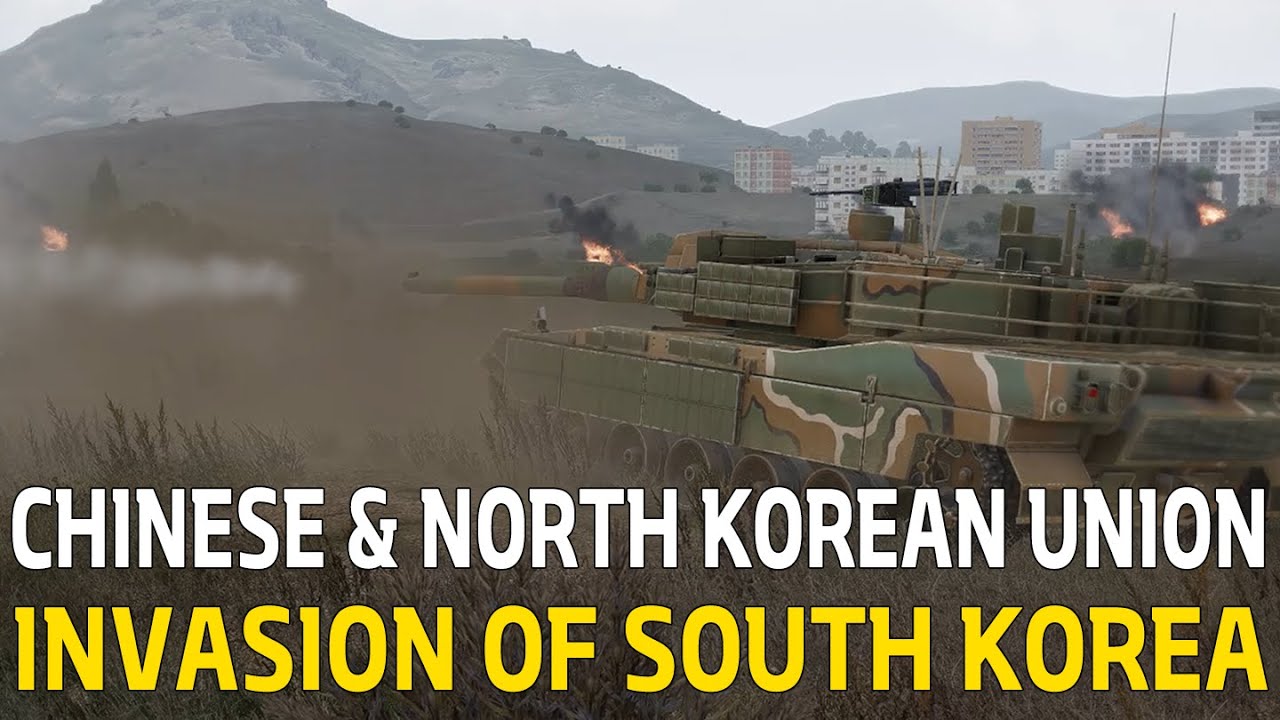 Chinese and North Korean Union Invasion of South Korea (World War Series 11)