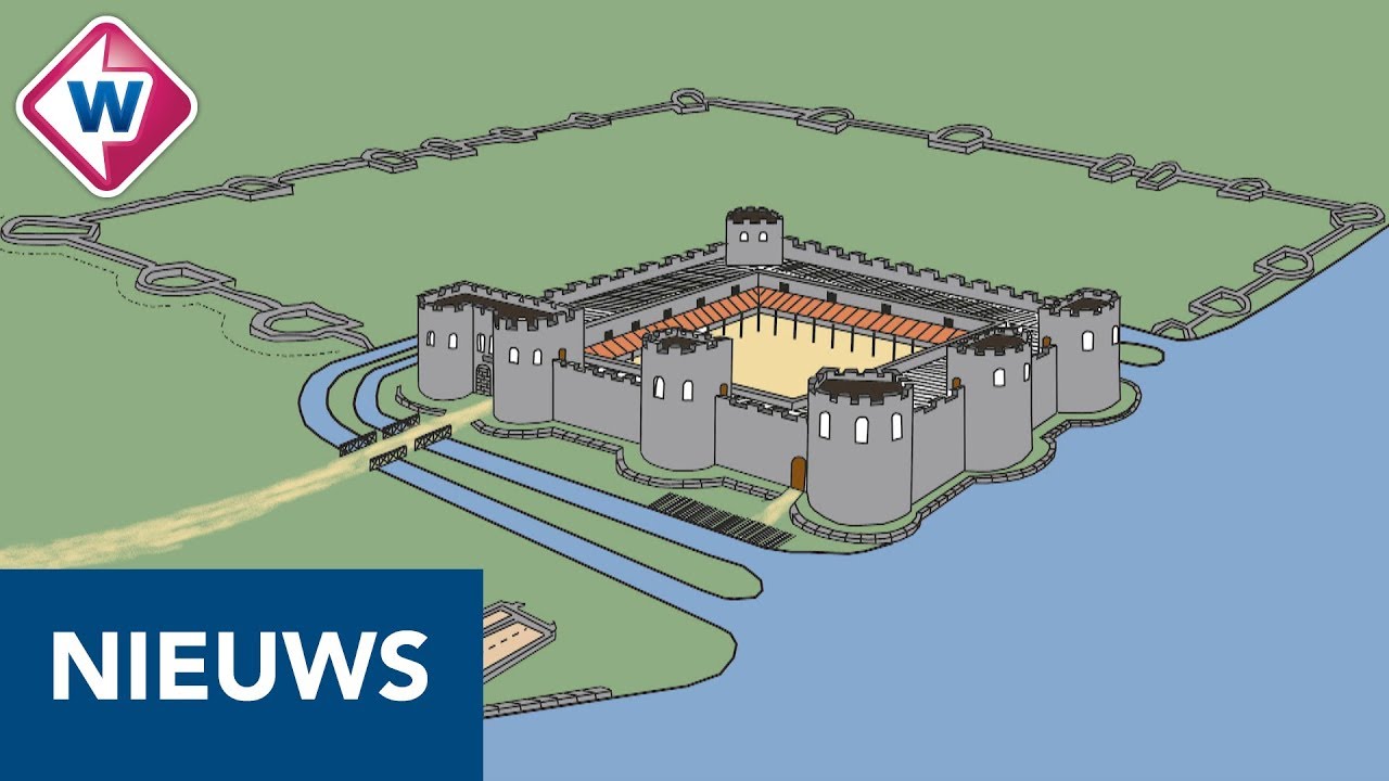 Geheimen van verdwenen Romeins fort bij Katwijk komen boven water - OMROEP WEST