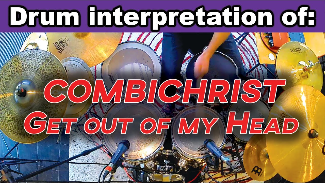 Combichrist - Get Out Of My Head (Drum Cover)