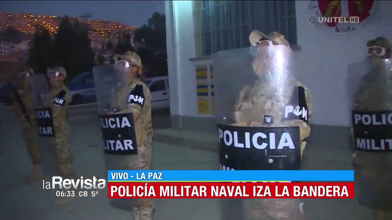 La Paz: Iza de la bandera en homenaje a la independencia de nuestro país