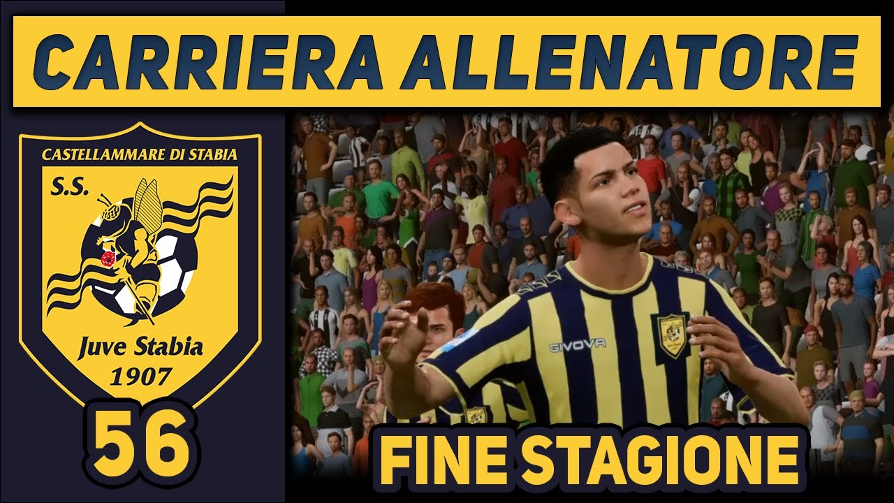 FINALE DI STAGIONE E MERCATO [#56] CARRIERA ALLENATORE Juve Stabia FC 25 Gameplay ITA