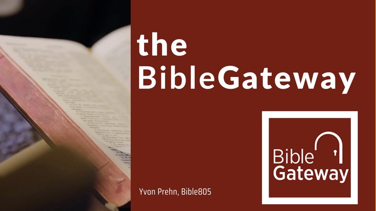 Обзор и демонстрация сайта BibleGateway.com