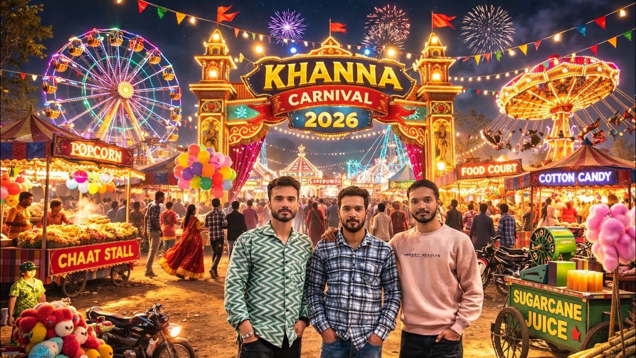 Khanna Sakhi Mela/Khanna Carnival 2026 #khannacarnival #khanna #mela #carnival2026 
