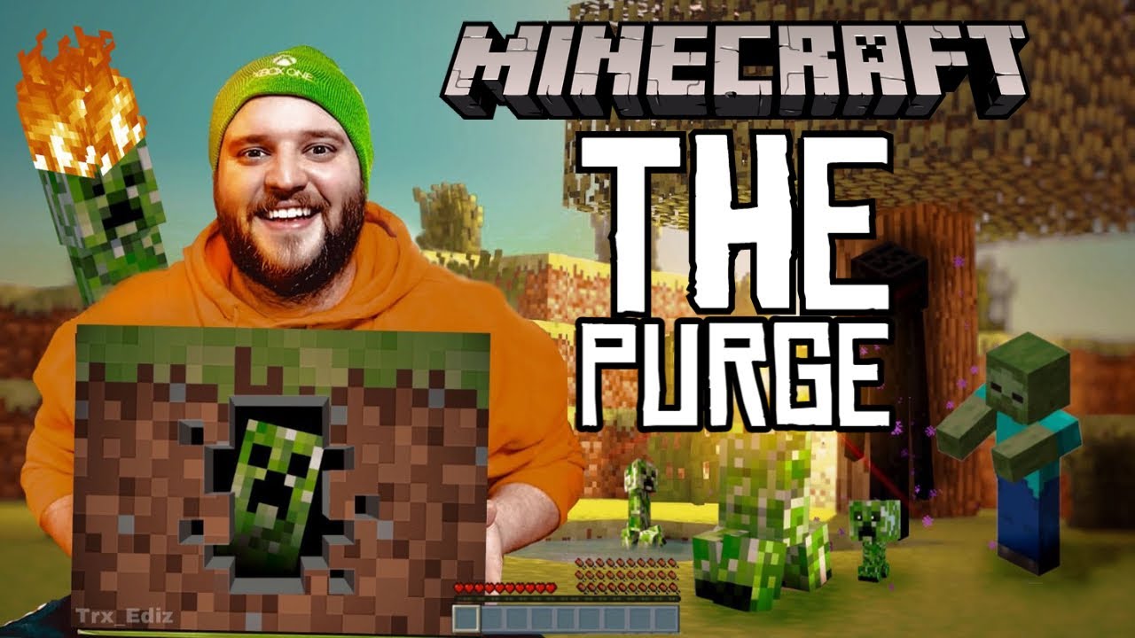 MINECRAFT BUT I HAVEN'T PLAYED IN 7 YEARS 😂 | The Purge Server Funny Moments With LEGIQN & Friends