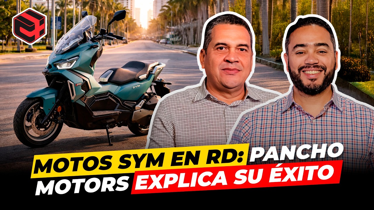 Motos SYM en RD: Pancho Motors explica su éxito