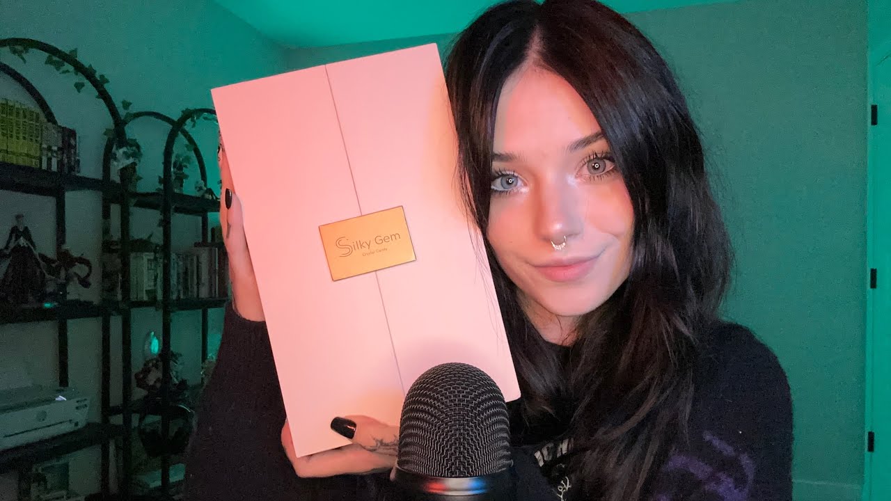 EATING CRYSTAL GEM CANDIES (ASMR)