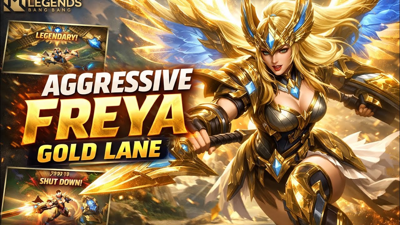 MLBB | Abusing Freya in Epic Rank!!