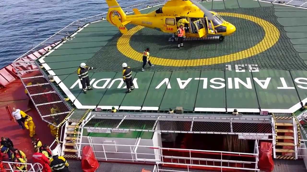 HLV Stanislav Yudin (Offshore crew Change)