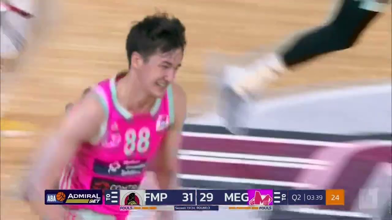 AdmiralBet ABA League 2023/24 highlights, Round 3: FMP Soccerbet - Mega MIS (16.10.2023)