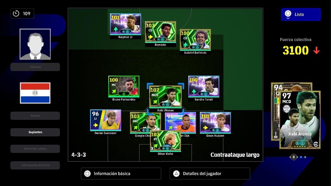 Paraguay vs Brasil