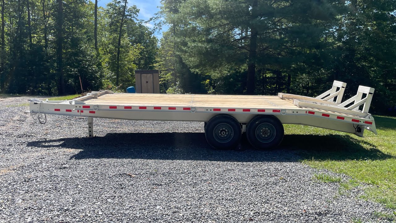 Refurbishing an Old Heavy Duty Equipment Trailer pt 2