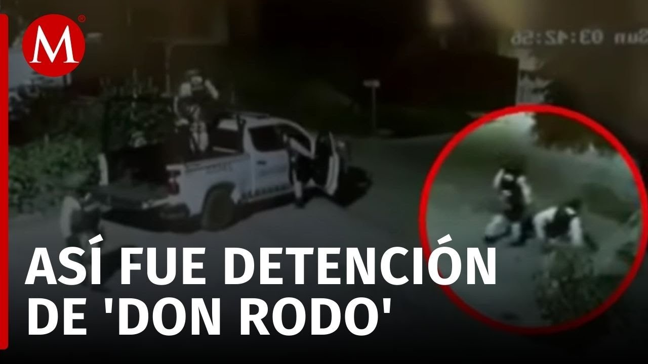 Videos de la detenci&oacute;n de 'Don Rodo', hermano de 