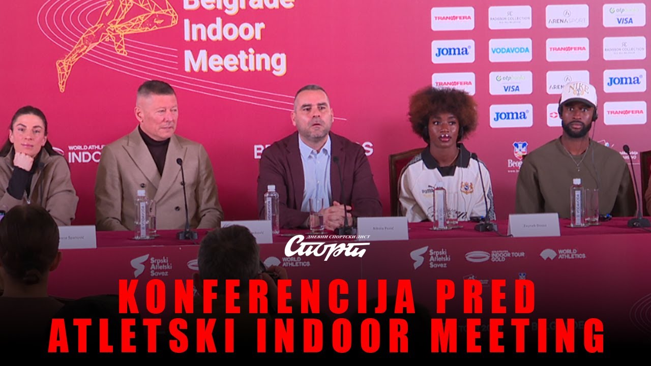 Konferencija pred atletski Indoor Meeting