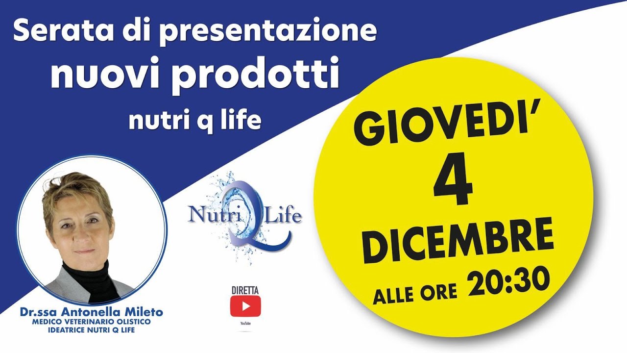 Webinar Nutri Q Life | Come orientarsi nel mondo degli integratori e novità della linea Nutri Q Life