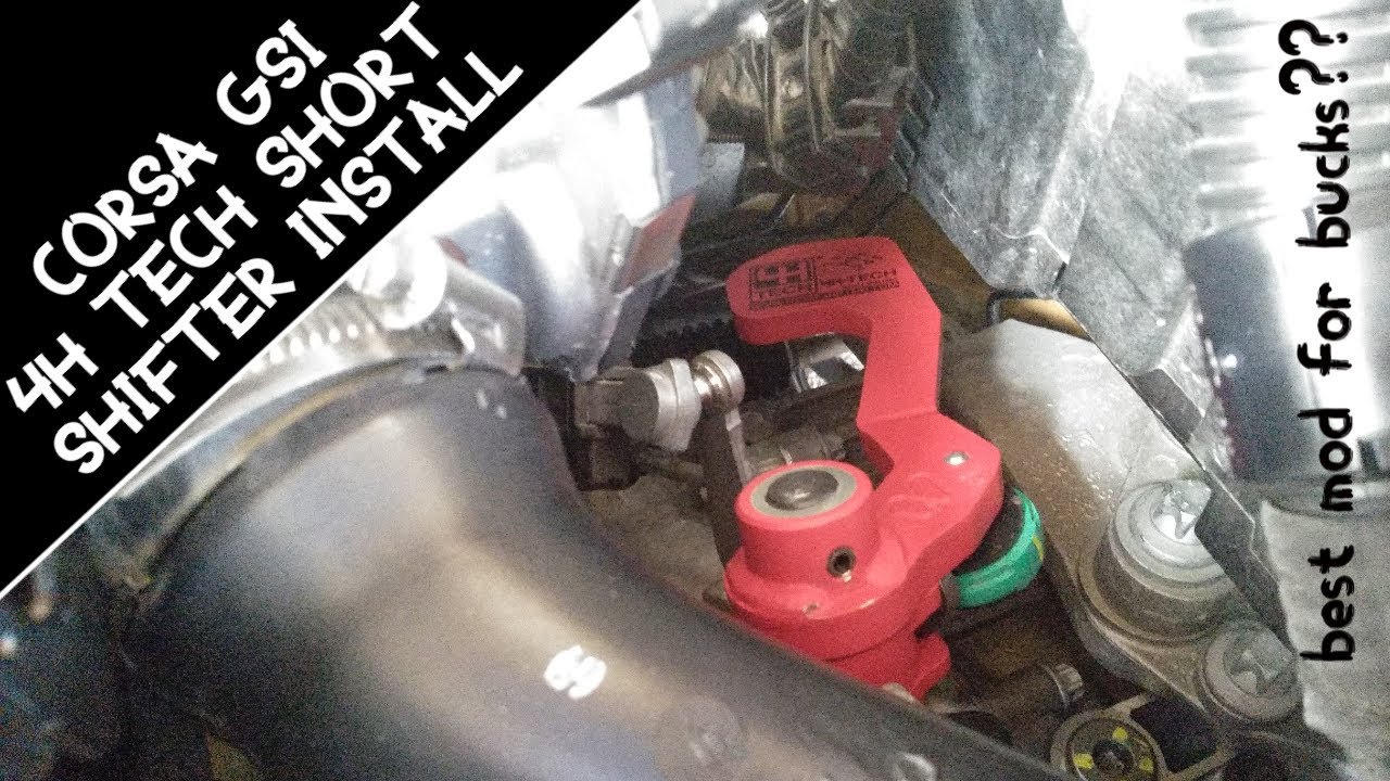 Il miglior upgrade per la Corsa GSI?! Montaggio Shortshifter 4H!! [ENG SUBS]