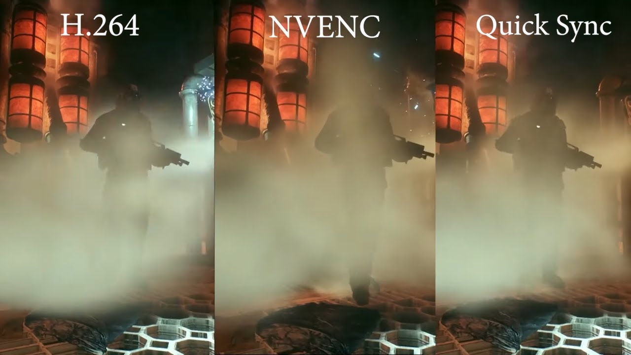 NVENC vs. Quick Sync vs. H.264 | Who wins?