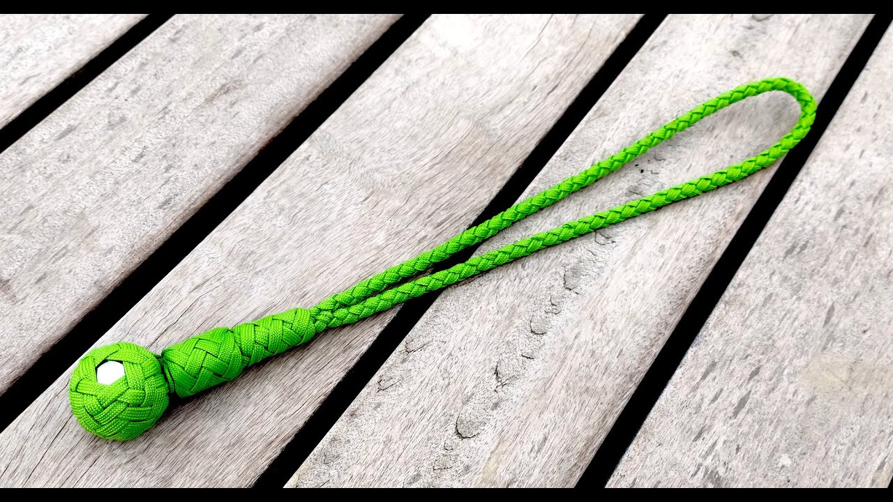 Pineapple knot paracord lanyard