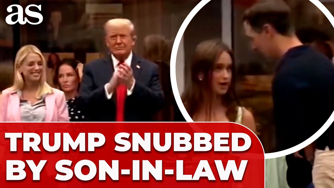 TRUMP SON-IN-LAW AWKWARDLY REFUSES TO SIT NEXT TO HIM AT US OPEN FINAL