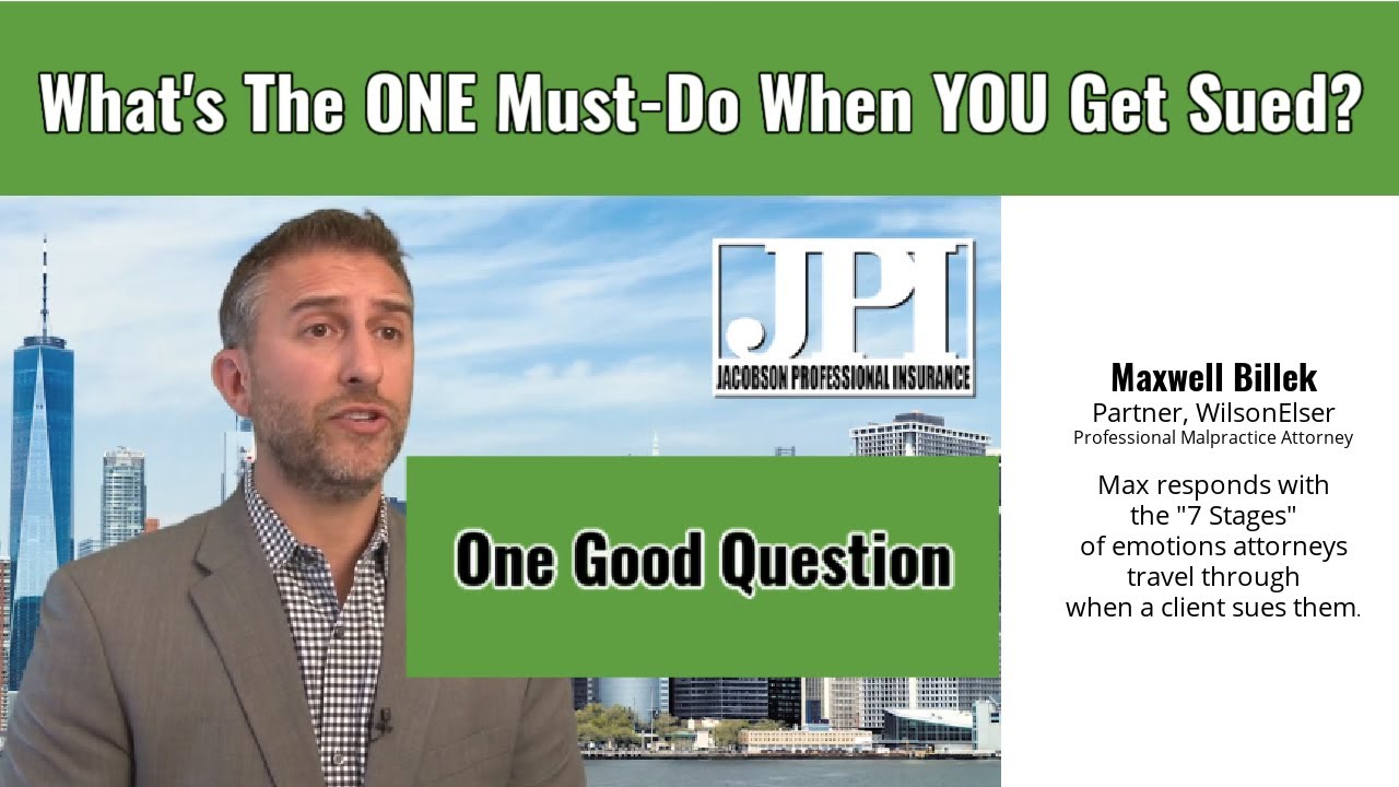 Attorney Malpractice Lawsuit: When YOU Get Sued