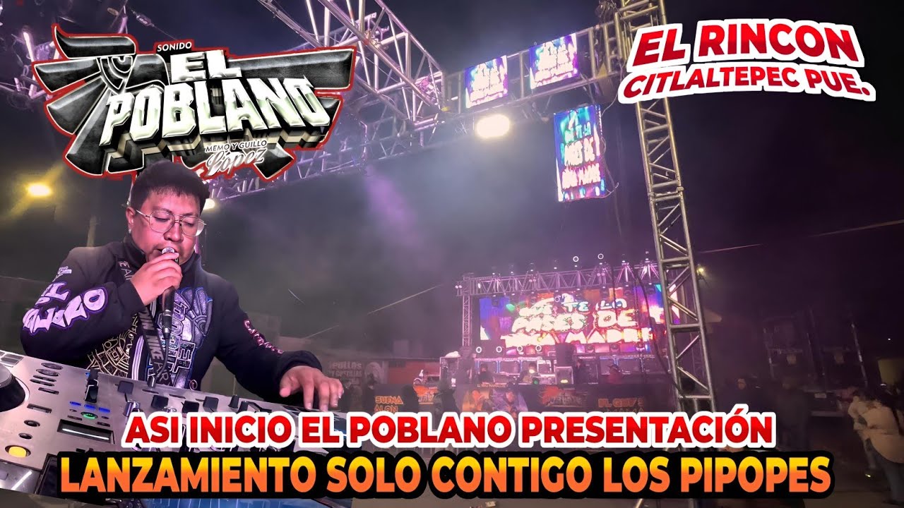 🎥ASI INICIO S. EL POBLANO PRESENTACIÓN Y CON UN ESTRENO SOLO CONTIGO | RINCON CITLALTEPEC 22 FEB 26