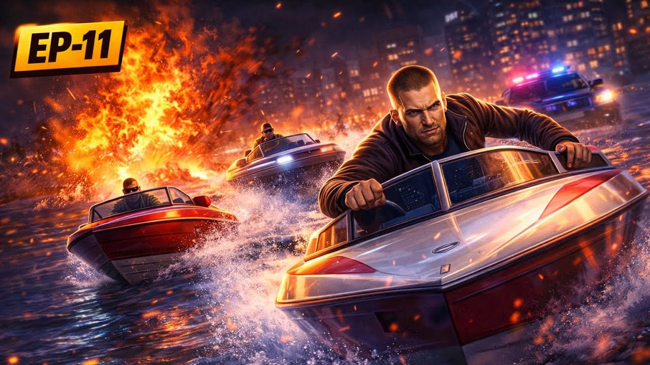 #EP11:We Stole a Boat & Won! 🔥 Gangstar Vegas EP11