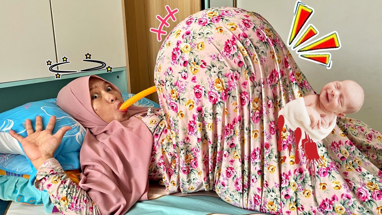 GAWAT ⁉️ MAMA TIUP BALON JUMBO DALAM BAJU TIBA2 PERUT GENDUT BUNCIT HAMIL BENERAN || DRAMATIS💞
