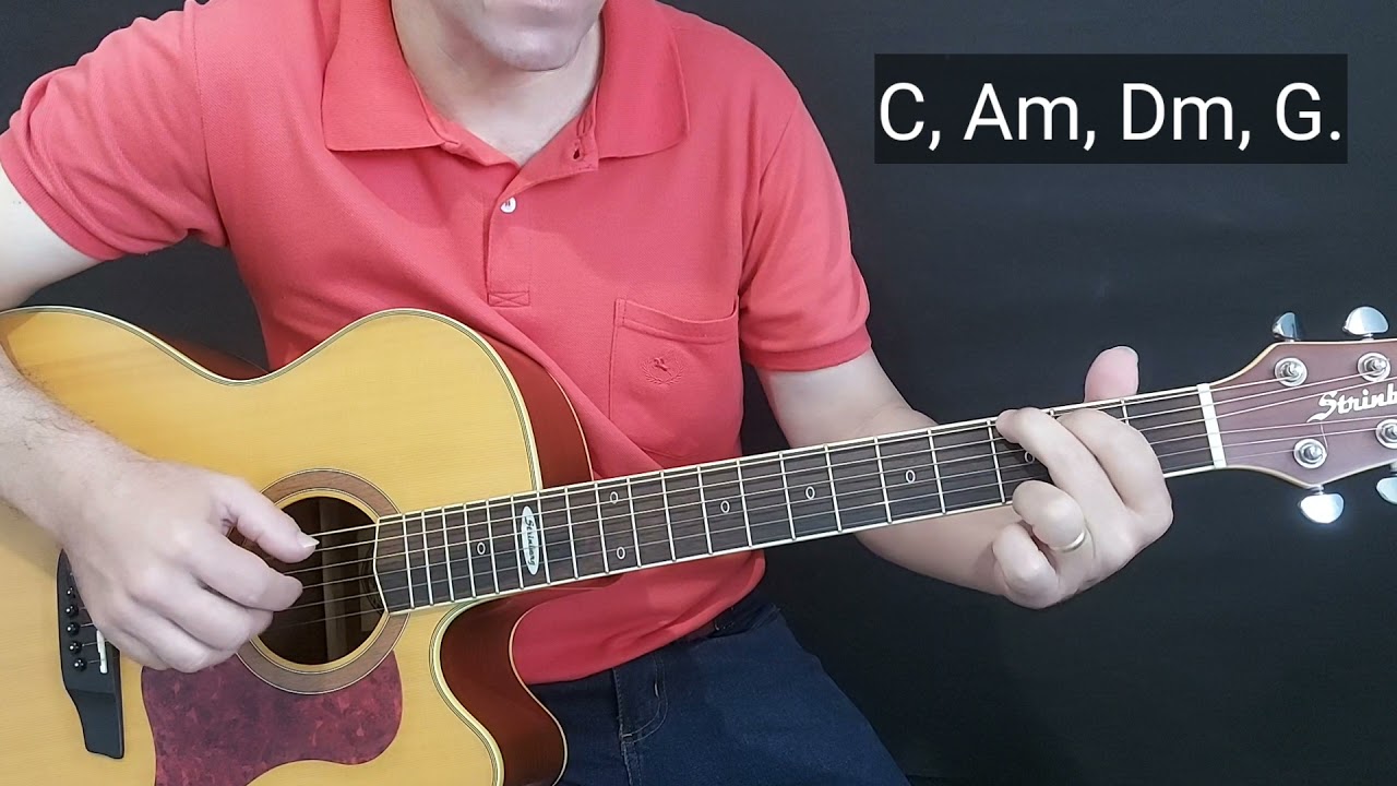 Vem e eu mostrarei - com 4 acordes sem pestana