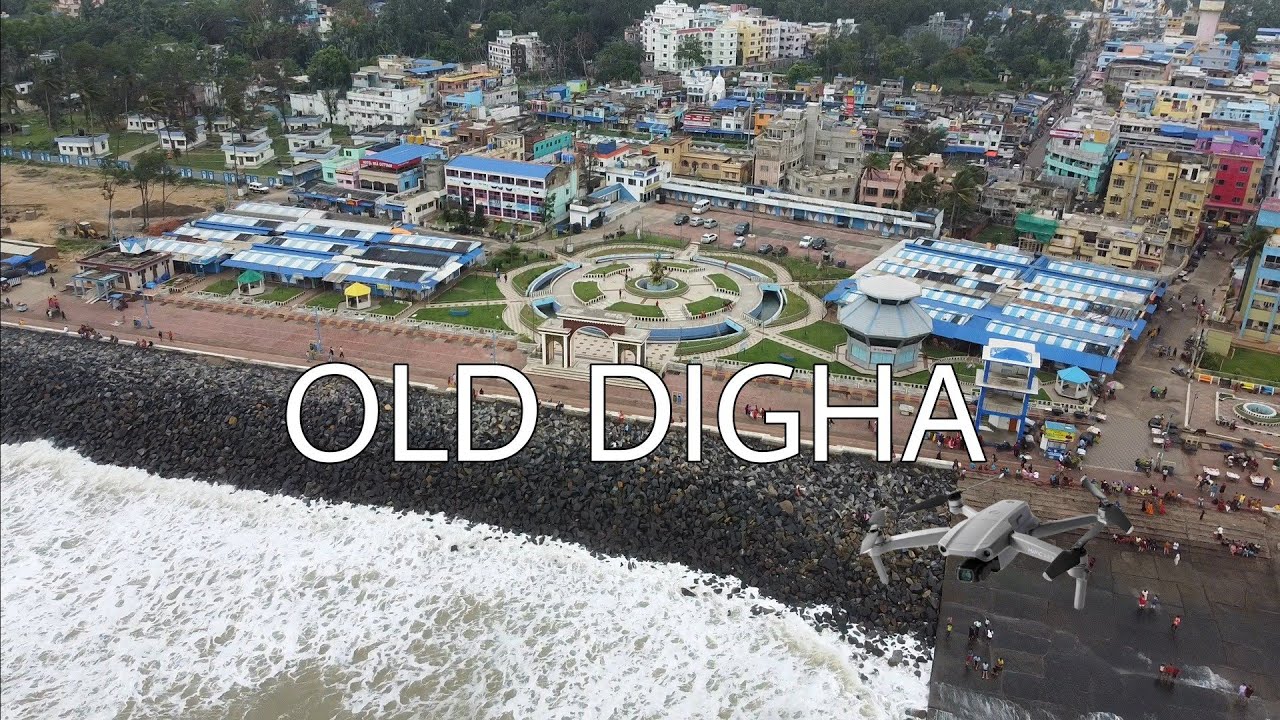 Digha Beach Drone view || Old Digha view
